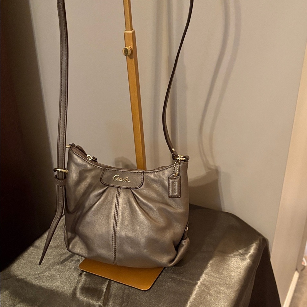 Coach Leather Ashley East West shoulder crossbody